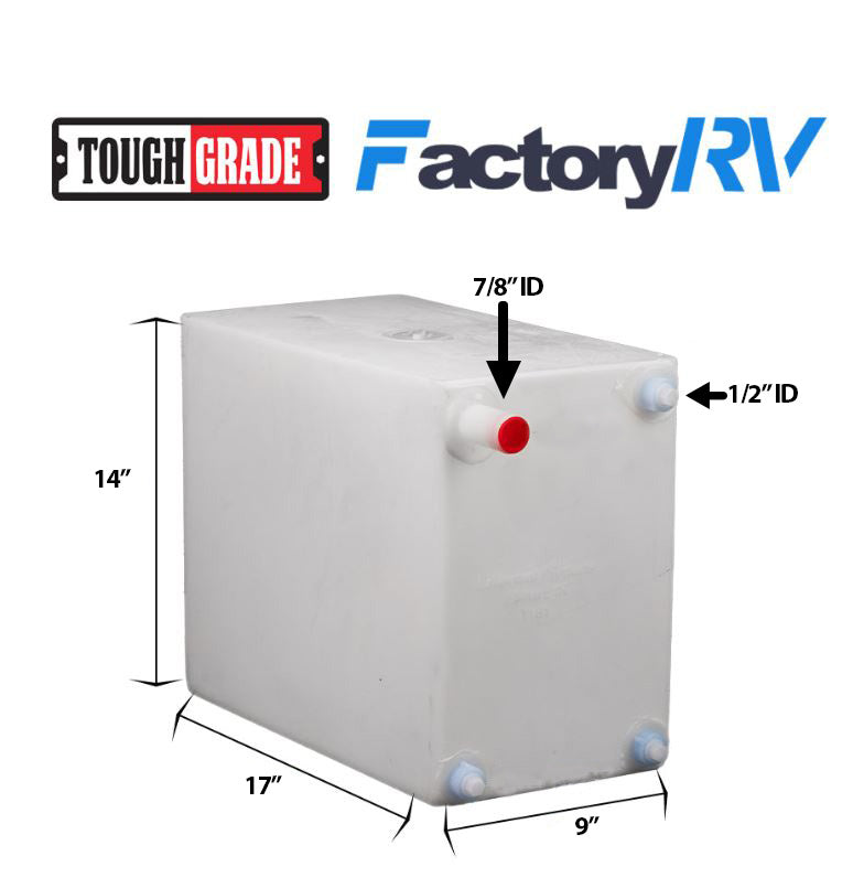 Nádrž na vodu ToughGrade RV 10 galonůNádrž na vodu ToughGrade RV 10 galonů  