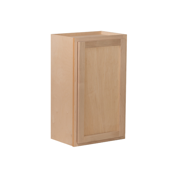 Camper Comfort (Ready-to-Assemble) Raw Maple 24"Wx30"Hx12"D Wall Cabinet