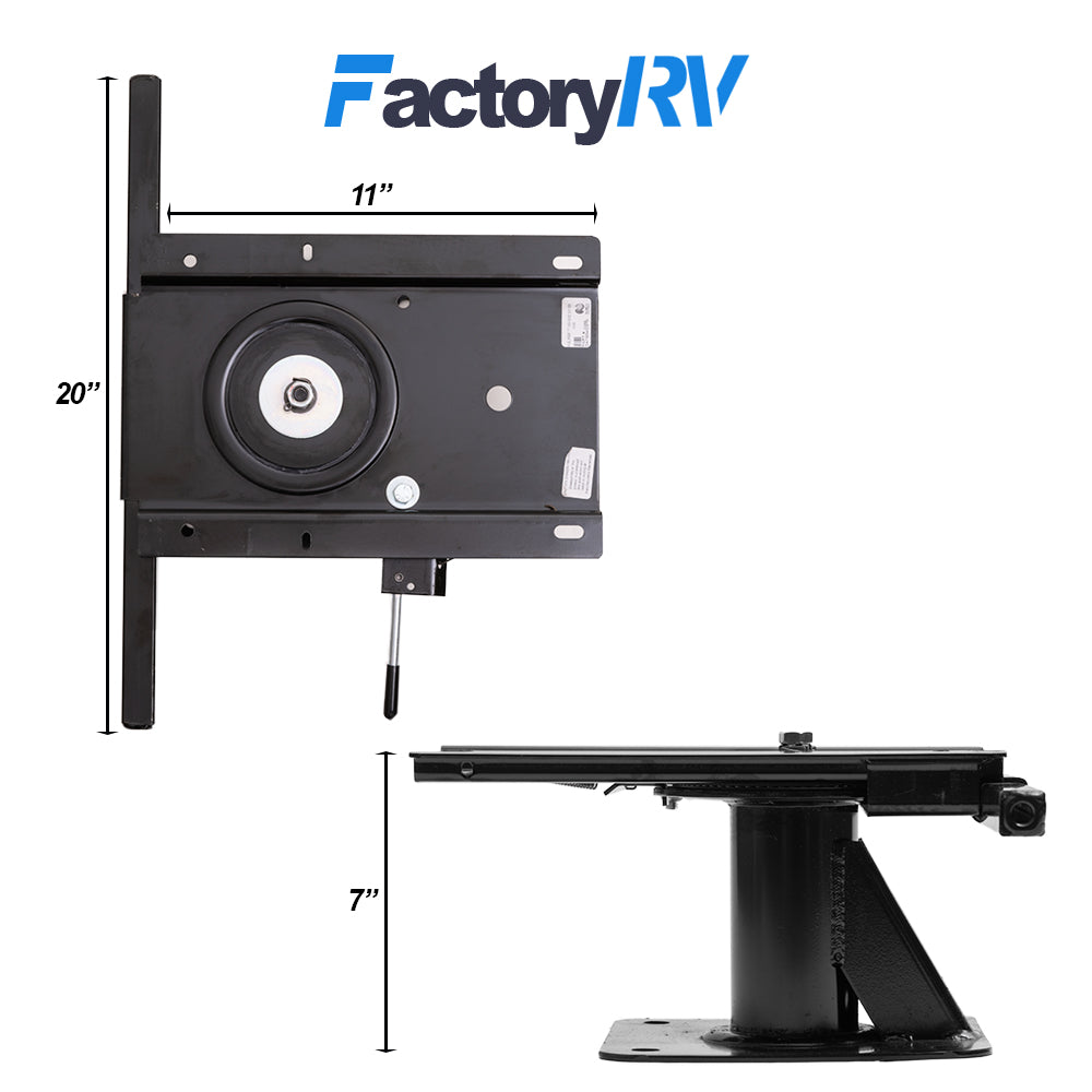 Pedestal for discount rv captains chair