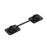 Toughgrade T-Style Hook and Keeper Door Holder for RV / Trailer | 6" Hook | Black