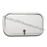 18.5"Wide X 10"High | Round RV Baggage Door | FactoryRvSurplus.com