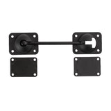 Toughgrade T-Style Hook and Keeper Door Holder for RV / Trailer | 10" Hook | Black