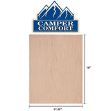 Camper Comfort (Ready-to-Assemble) Raw Maple .25"X11.25"X18" End Panel