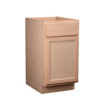 Camper Comfort (Ready-to-Assemble) Raw Maple 18"Wx34.5"Hx24"D Base Cabinet