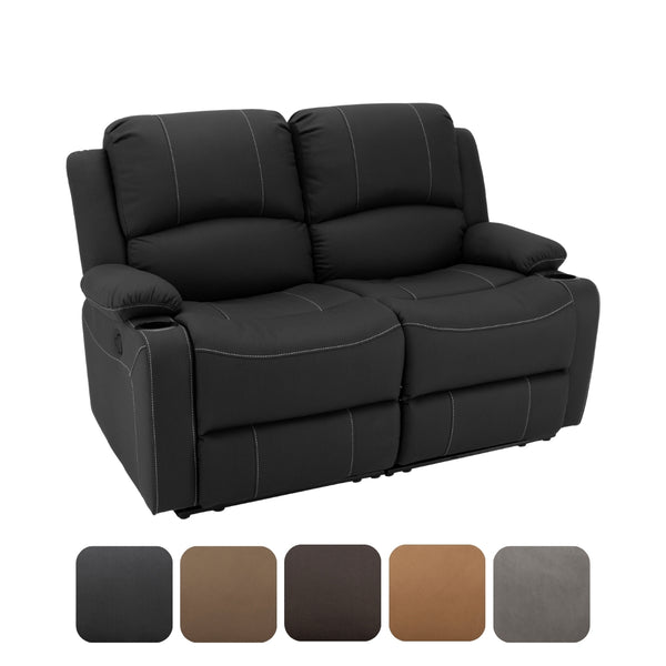 RV Wall Hugger Sofa 58" Manual Reclining Theater Seats