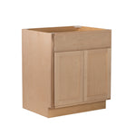 Camper Comfort (Ready-to-Assemble) Raw Maple 36"Wx34.5"Hx24"D Base Cabinet