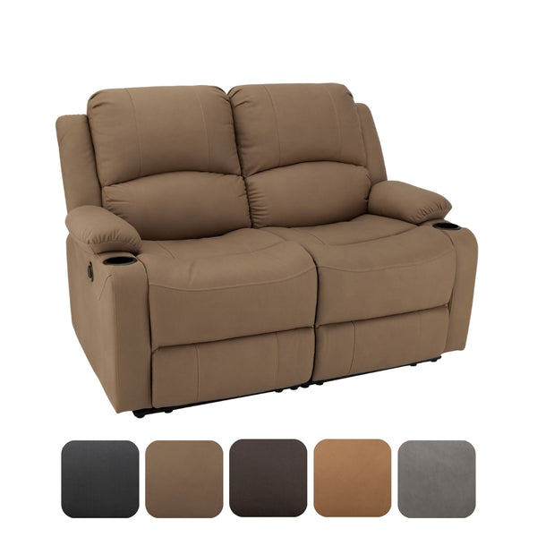 RV Wall Hugger Sofa 58" Powered Reclining Theater Seats