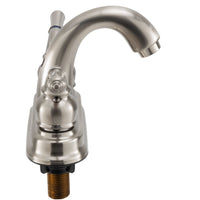 RV Bathroom Faucet Tea Cup Style | Stainless Steel