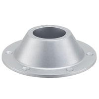 RV Round Table Base Plastic Exposed | Black | Chrome