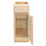 Camper Comfort (Ready-to-Assemble) Raw Maple 12"Wx34.5"Hx24"D Base Cabinet