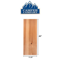 Camper Comfort (Ready-to-Assemble) Rustic Hickory .25"X11.25"X30" End Panel
