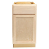 Camper Comfort (Ready-to-Assemble) Raw Maple 15"Wx34.5"Hx24"D Base Cabinet