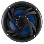 Marine Flush Mount Speaker 6" Exterior Water-Resistant | Black