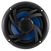 Marine Flush Mount Speaker 6" Exterior Water-Resistant | Black