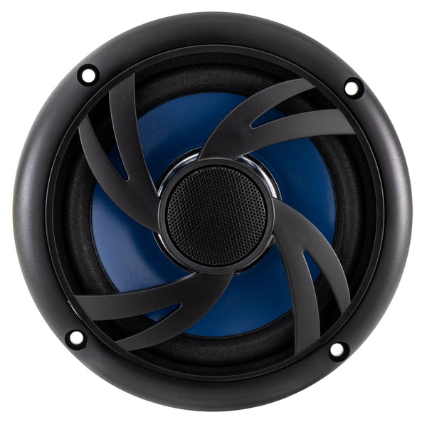 Marine Flush Mount Speaker 6" Exterior Water-Resistant | Black