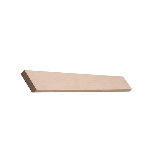Camper Comfort (Ready-to-Assemble) Raw Maple .75"X5"X72" Valance
