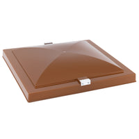 RV 14" X 14" Elixir Universal Replacement Vent Lid - Amber