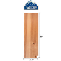 Camper Comfort (Ready-to-Assemble) Rustic Hickory .25"X23.25"X84" Pantry End Panel - Left Side