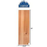 Camper Comfort (Ready-to-Assemble) Rustic Hickory .25"X23.25"X84" Pantry End Panel - Left Side