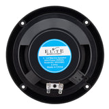 Marine Flush Mount Speaker 6" Exterior Water-Resistant | Black