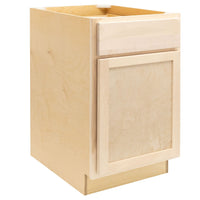 Camper Comfort (Ready-to-Assemble) Raw Maple 24"Wx34.5"Hx24"D Base Cabinet