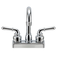 RV Faucet | Handle Bar Style with Tea Pot Handles | Chrome