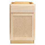 Camper Comfort (Ready-to-Assemble) Raw Maple 21"Wx34.5"Hx24"D Base Cabinet