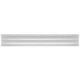 RV Aluminum Mesa Siding 8" x 72" | Crystal White