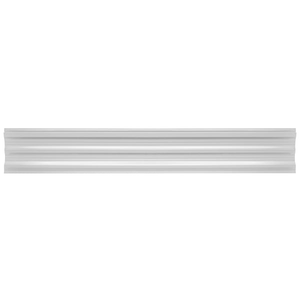 RV Aluminum Mesa Siding 8" x 72" | Crystal White