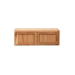 RV Microwave Wall Cabinet | Rustic Hickory