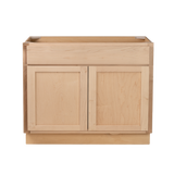 Camper Comfort (Ready-to-Assemble) Raw Maple 36"Wx34.5"Hx24"D Sink Base Cabinet