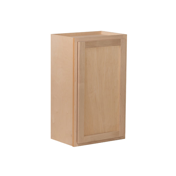 Camper Comfort (Ready-to-Assemble) Raw Maple 9"Wx30"Hx12"D Wall Cabinet