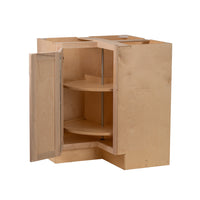 Camper Comfort (Ready-to-Assemble) Raw Maple 36"Wx34.5"Hx24"D Easy Reach Corner Base Cabinet