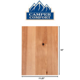 Camper Comfort (Ready-to-Assemble) Rustic Hickory .25"X11.25"X18" End Panel