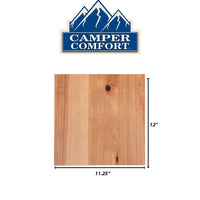 Camper Comfort (Ready-to-Assemble) Rustic Hickory .25"X11.25"X12" End Panel