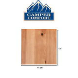 Camper Comfort (Ready-to-Assemble) Rustic Hickory .25"X11.25"X12" End Panel