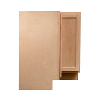 Camper Comfort (Ready-to-Assemble) Raw Maple 18"D x 30" W x 34.5" Lazy Susan Cabinet