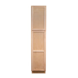 Camper Comfort (Ready-to-Assemble) Raw Maple 18"Wx84"Hx24"D Pantry Cabinet