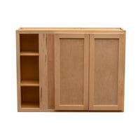 Camper Comfort (Ready-to-Assemble) Raw Maple 39"Wx30"Hx12"D Blind Corner Wall Cabinet