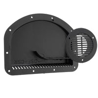 RV ATV Cargo Trailer Side Air Vent Black