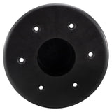 RV Pedestal Table Base Flush Mount Black