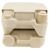 RV Portable Toilet 2 ½ Gallon | Tan