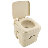 RV Portable Toilet 5 Gallon | Tan