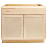 Camper Comfort (Ready-to-Assemble) Raw Maple 36"Wx34.5"Hx24"D Base Cabinet