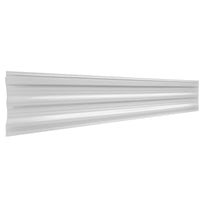 RV Aluminum Mesa Siding 8" x 72" | Crystal White