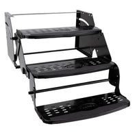 RV Entry Triple Steps 24" - Black