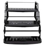 RV Entry Triple Steps 24" - Black