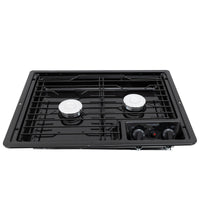 RV 2-Burner Drop-In Cooktop