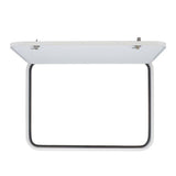 RV Baggage Door Round White 36" X 24"