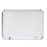 RV Baggage Door Round White 36" X 24"